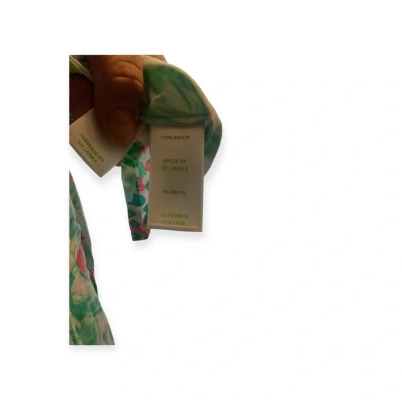 Women’s Lilly Pulitzer Sarasota sleeveless button-up top, size XL - Picture 4 of 4
